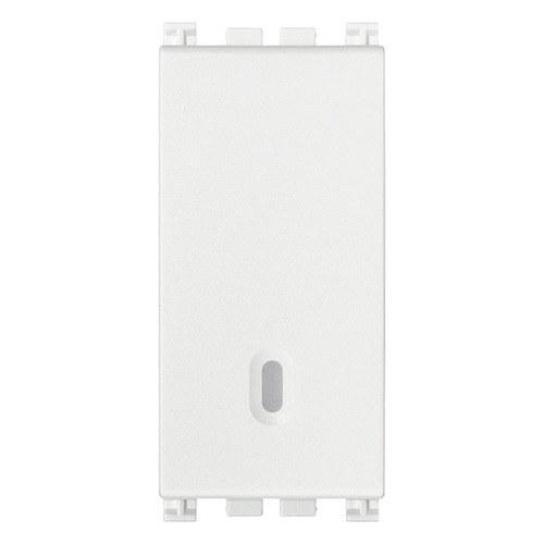 Interruttore 1P 16A Illuminabile Bianco